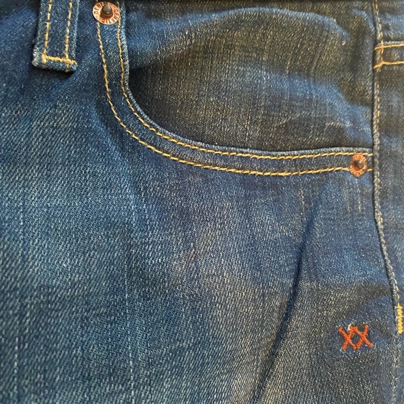 Women’s Genetic Denim Button Fly Boot cut size 28 EUC Made in USA - Picture 9 of 10